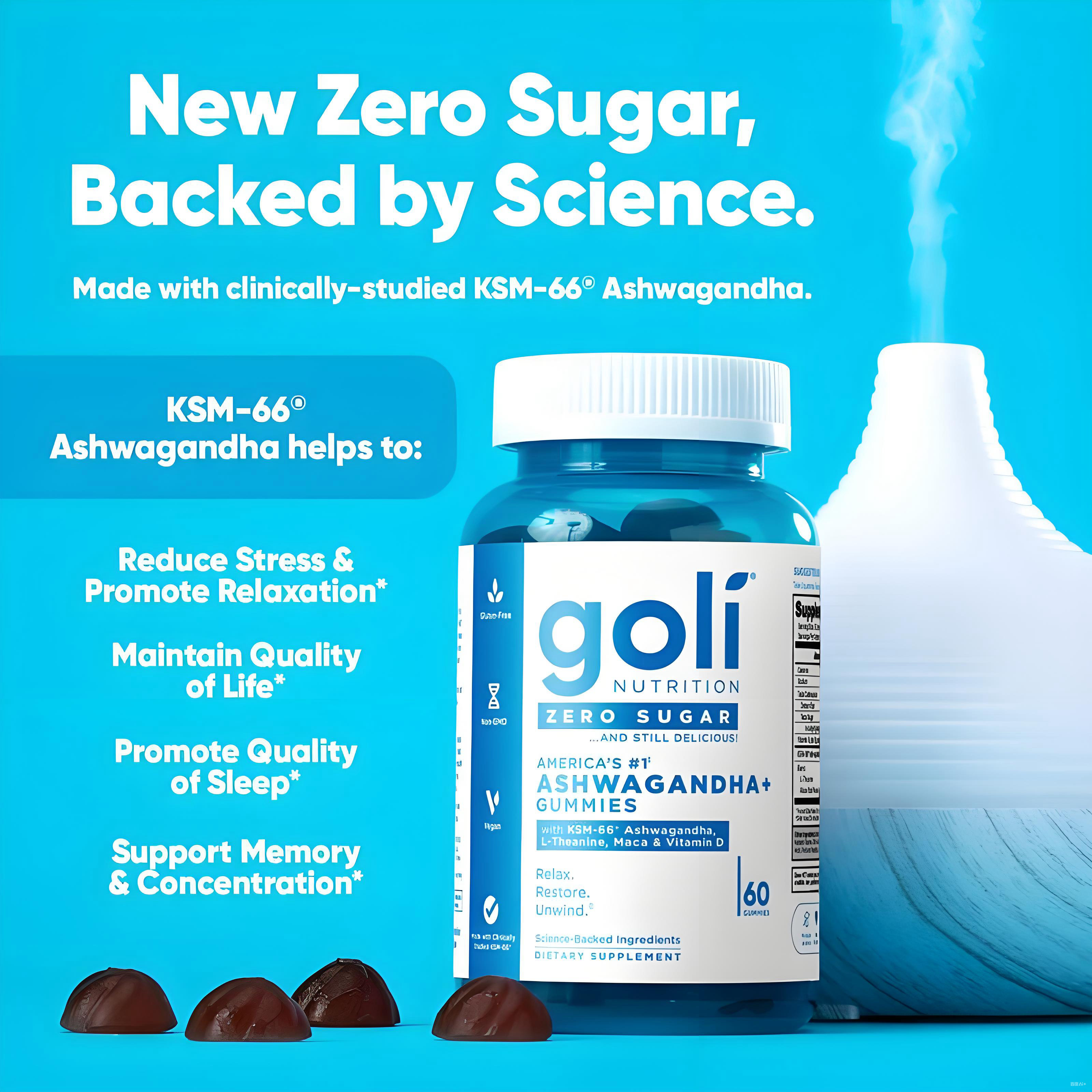 Zero Sugar Bestselling Trio — The world's first triple-action formula combining prebiotics, probiotics, and apple cider vinegar, enriched with Vitamin B12 and probiotics.